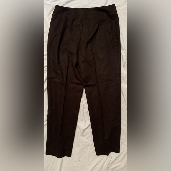 Talbots Brown stretch wool fully lined pants - Picture 4 of 6